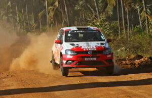 Karna Kadur Clinches 46th K-1000 Rally 2022 Title